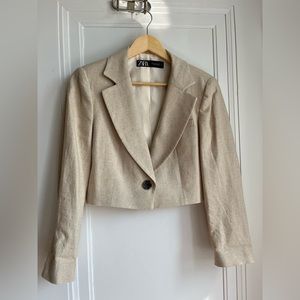 Zara Crop Blazer